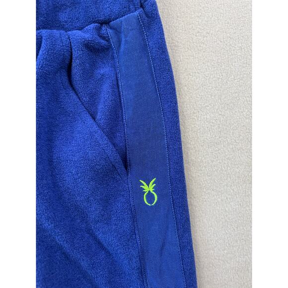 Dudley Stephens Jay jogger in cobalt blue terry 
fleece size Large - Picture 5 of 9